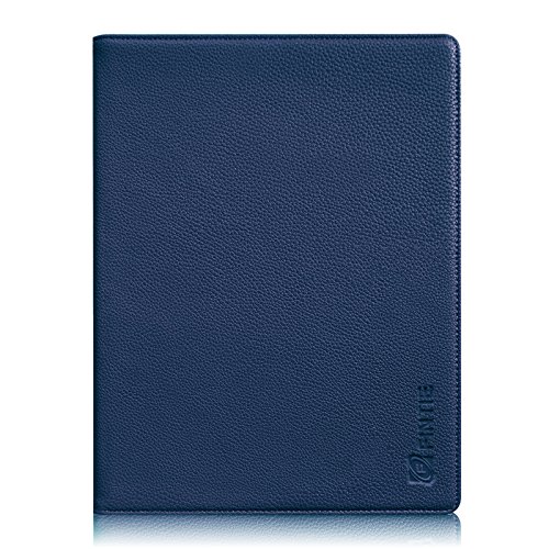 Fintie Deutsche Tastatur Keyboard Hülle Case für Universales 9-10 Zoll Android Tablet, Hochwertiges Kunstleder Folio Tasche Schutzhülle Cover mit Deutsche Abnehmbare Bluetooth-Tastatur für Samsung Galaxy Tab 3 10.1 / Galaxy Note 10.1 2014 Edition, Medion Lifetab X10302 X10301, ACEPAD A96 10 Zoll (9.6″), Artizlee 10 Zoll (10.1″) Tablet, ACEPAD A101 / A121, XIDO Z120 / X111 / X110 10.1″, Lenovo TAB 2 A10-70 / A10-30, Lenovo ab 3 10 Plus und Andere Android Tablet PC, Marineblau - 2