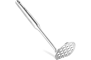 Tuyotue Edelstahl Mini Avocado Stampfer Heavy Duty Tiny Stampfer für Avocado, Kartoffeln, Bohnen, Fleisch, Gemüse, spülmaschinenfest