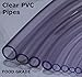 Produktbild Transparenter PVC-Schlauch, wasserdicht, flexibel, Lebensmittelqualität, hydroponisch, für Fischteich / Labor / Getränke, Vinyl, 10mm x 13mm Clear PVC Pipe 30 Metres, farblos, 1