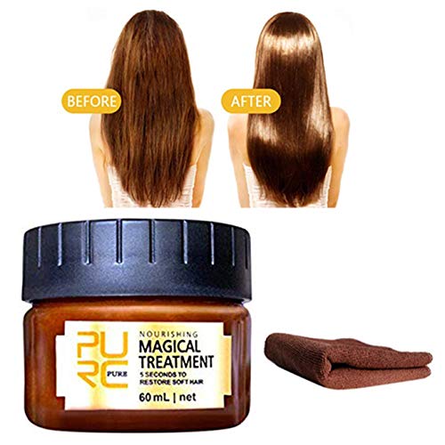 Hair Treatment Mask Conditioner Dry Damaged Keratin Repair Hair Essence Care,Magical Keratin Hair Treatment Mask, (1)