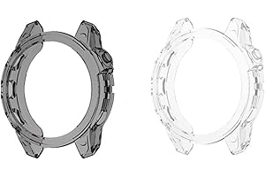 OSXINYIV Custodia per Garmin Fenix 7, Accessorio in TPU di Ricambio Custodia Protettiva in Silicone per Custodia Protettiva Antiurto e infrangibile per Garmin Fenix 7