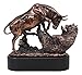 Produktbild Ebros Gift Wall Street Börse Ladekabel Bull Trouncing Kodiak Bär mit Boden Bronze galvanisch Figur Investoren Geschenke Geld Managers