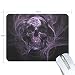 Produktbild My Daily 3D Lila Skull Mauspad 25 x 19 x 0,5 cm, Unterseite aus rutschfestem Gummi Pad für Gaming & Büro