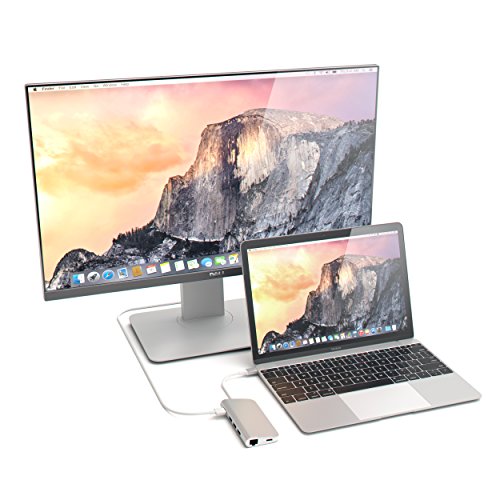 Satechi TYPE-C silver Multi-Port w/ 4K ethernet, ST-TCMAS (ethernet) - 6