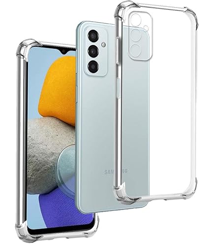 OcioDual TPU Schutzhülle Für Galaxy M13 4G/M23 5G – Transparent Mit Stoßfesten Ecken