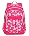 Produktbild Kinder Schultasche Mädchen Rucksack Canvas Leichte Multi-Tasche Lässig Rucksack,Brose-OneSize
