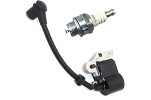 Realman 538243429 Bobina de encendido para McCulloch Cabrio Trimmer 243 244 245 246 249 250 251 260 261 262 290 Cabrio Plus 257 297 HBM25 MH542 MH5555 TTTTT5 ivoli seto Recortadora 45 60 H60 HC60