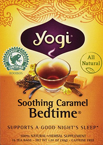 Yogi Teas / Golden Temple Tea Co Soothing Caramel Bedtime, 16 Bags