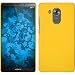 Produktbild PhoneNatic Case für Huawei Mate 8 Hülle gelb gummiert Hard-case + 2 Schutzfolien