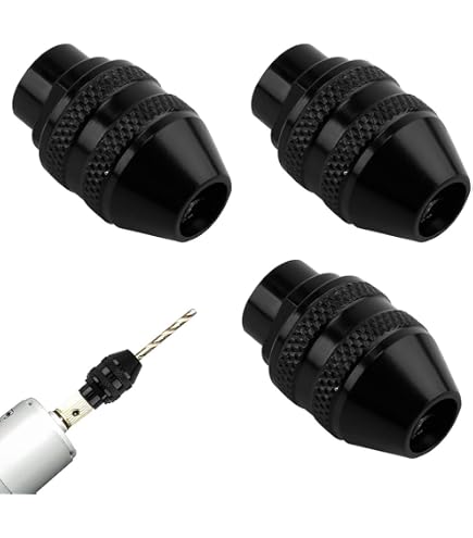 Schnellspannbohrfutter-Set – 2 Stück, Für Dremel & Drehwerkzeuge, Schaft 0,8-3,2 Mm