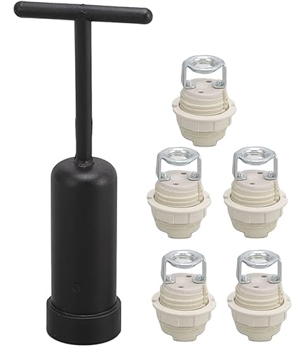 5 Adaptateurs Douille E14 Vers G9 - Pour Ampoules LED/Halogène - Installation Par Vissage Simple