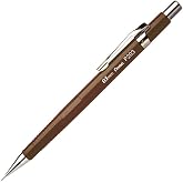 Pentel Teknik &Ccedil;izim ve Yazı İ&ccedil;in Mekanik Kurşun Kalem, 0.3 mm, Kahverengi, Orijinal Kutusunda