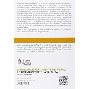 Il tribunale permanente dei popoli. Le grandi opere e la Valsusa