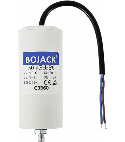 Condensatore Lavatrice CBB60 20UF 450V - Doppio Filo, Per Motori - Foto 4