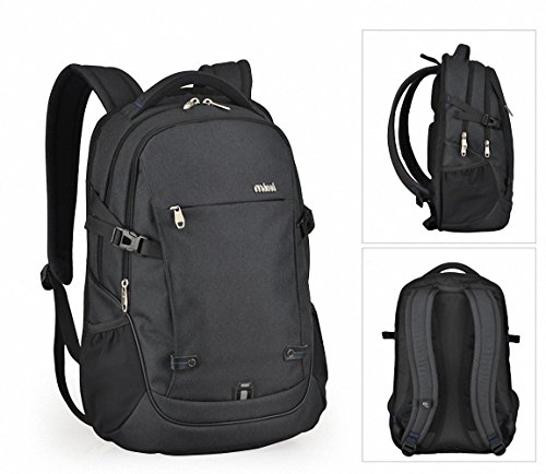 Mixi Laptop Backpack Water Resistant Unisex Rucksack Shoulder Backpacks Daypack for Business Working Hiking School Travel