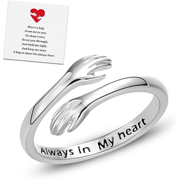 ELBLUVF Sterling Silver Elephant Ring - Cute Animal Jewelry For Good Luck & Gifts (Size US6) - View #4