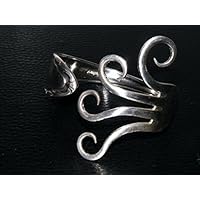 Armspange aus Silbergabel