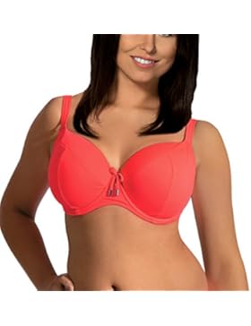 Ava SK-13 Bikini Oberteil Dame Bademode Musterlos Versteift Regulierbar Setteil EU