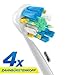 Produktbild ORAX Aufsteckbürsten für Oral B elektrische Zahnbürsten, 4 Stück, Floss Action / Tiefenreinigung