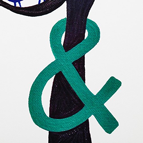 Fingerabdruck Hochzeitsbaum Gästebuch Weddingtree Leinwand Hochzeit Deko – Baum der Liebe, 60X75CM - 9