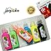 Produktbild magicdo 6 Spalten Fenster Farben, Glas Fenster Color Farben, Fenster Paint Sets, unschädliches gebeizt Kids Paint, Art Farben, Glas Farbe für Künstler, hervorragende Gemälde Supplies für Leinwand, Glas, Fenster