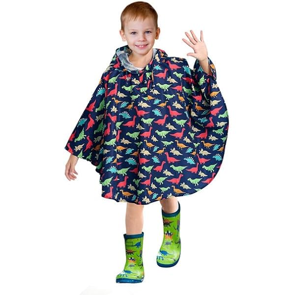 Poncho Impermeable De Disney Para Niu00f1os, Ropa De Lluvia De
