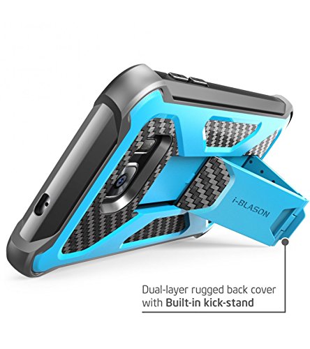 i-Blason Galaxy S7 Edge Prime - Funda para tel fonos m viles de doble capa con kickstand y clip de cintur n color azul reviews i-Blason Galaxy S7 Edge Prime - Funda para tel fonos m viles de doble capa con kickstand y clip de cintur n color azul