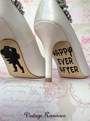 Ariel and Eric Little Mermaid Fairytale Princess Wedding Day Shoe Sole Decal Sticker