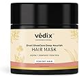 Vedix Ayurvedic Hair Mask, Customized Druti SheaCare Deep Nourish Hair Mask for Dry and Frizzy Hair with Jojoba + Jatamansi + Aloe Vera - 200gm