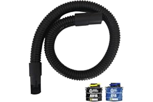 Parpyon® Ricambi e Accessori per aspirapolvere Black Decker - Annovi Reverberi AR, Tubo, aspirapolvere filtro, spazzola (Tubo Cenere)