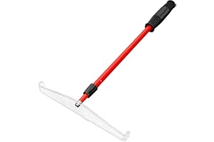 UPKOCH Chip-Stick - Juego de Chips de póquer para fichas de póquer, de plástico, Barra magnética, rake para fichas de póquer, póquer, Chip de póquer, Juego de Chips de plástico, Bandeja de Metal