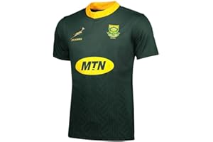 CW COOLWOW Rugby Shirts for Men South Africa Rugby Jersey Regular Fit Sportswear