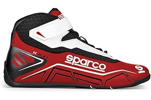 Sparco Chaussures K-Run Taille 43 EU Rouge / Blanc
