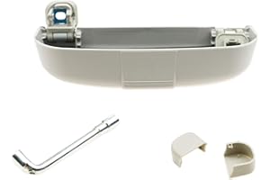 CDEFG Car Front Sunglasses Holder for Volvo XC90 V60 Glasses Box ABS Sunglasses Case Auto Glasses Storage Box Organizer (Grey)