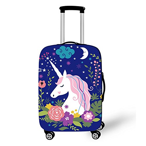 unicorn suitcase with wheels