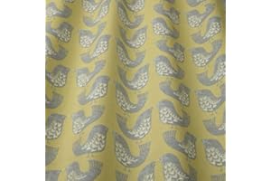 iLiv Scandi PVC Fabric Wipe Clean Tablecloth Oilcloth 100cm Circular (39.5") - Mustard