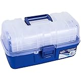 Jarvis Walker - 3 Tray Clear Top Tackle Box