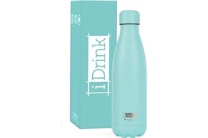 I-Drink Botella térmica 1000ml Verde, Metal, 1000 ML