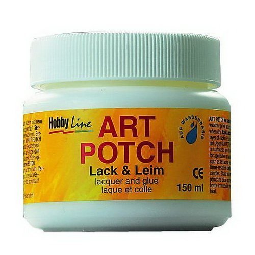 ART POTCH Servietten Technik (Lack + Leim /150 ml)