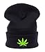 Produktbild Beanie hat Bonnet Fashion Jersay Oversize Fresh Gunja Weed Leaf