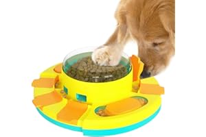 CAROZEN Interactive Dog Toys, Puzzle Toys for Dogs Training Funny Feeding, Treat Dispenser Large Dogs, Small and Medium Improve Your Dog's Intelligence