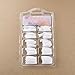 LyDia® Professional 10 Sizes 100pcs Package False/Fake French Nail Tips in most popular colours White/Clear/Natural for Nail Art Acrylic/UV Gel/French Nail/Nail Extension/Nail Decoration + Free 2g Nail Adhesive Glue (100pcs WhiteNailTips-1+Glue)
