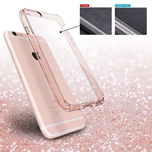 iPhone 6S Plus 6 Plus Funda - Ringke FUSION Nueva Tecnologa de Absorcin de golpes Cristal Claro Absorcin TPU Parachoques proteccin gota prima Parte Trasera Dura Resistente a Araazos con Tecnologa de activacin al toque reviews iPhone 6S Plus 6 Plus Funda - Ringke FUSION Nueva Tecnologa de Absorcin de golpes Cristal Claro Absorcin TPU Parachoques proteccin gota prima Parte Trasera Dura Resistente a Araazos con Tecnologa de activacin al toque