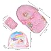 Jr.White Infant Travel Bed - Portable Folding Travel Crib Bed Canopy Mosquito Net Tent With Pillow (Pink)