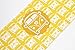 Taftan Top Sheet Little Van for Bassinet (100 x 80  cm, Yellow)
