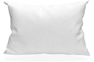 Soleil d'Ocre skaleczenie poduszka, Bawelna, Biały, 50 x 70 cm