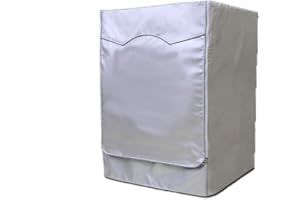 anaoo Funda para Lavadora, Cubierta Lavadora Impermeable a Prueba de Polvo para Proteger Lavadora o Secadora contra Lluvia y Sol, Tamaño 55 * 60 * 85 cm
