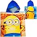 Produktbild alles-meine.de GmbH Badeponcho / Kapuzenhandtuch - Minions - ich einfach unverbesserlich - 100 % Baumwolle - 50 cm * 105 cm - 2 bis 6 Jahre Poncho - mit Kapuze - Frottee / Velour..