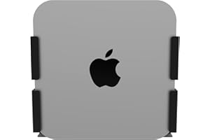 Hikig Supporto per Mac Mini in metallo per Mac Mini – Montaggio a parete, supporto da scrivania, supporto VESA per Mac Mini 2010 Mac Mini – 2022 M1 Mac Mini