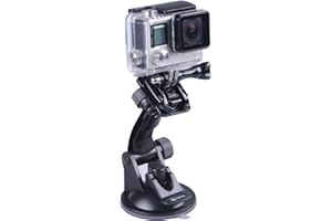 Smatree Suction Cup Mount for GoPro Hero Session, GoPro Hero 8/7/6/5/4/3/2/1 and DJI Osmo Action
